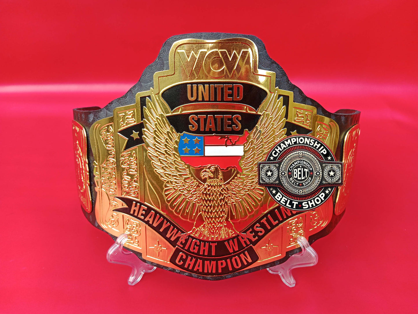 WCW United States Heavyweight Wrestling Championship Title Belt