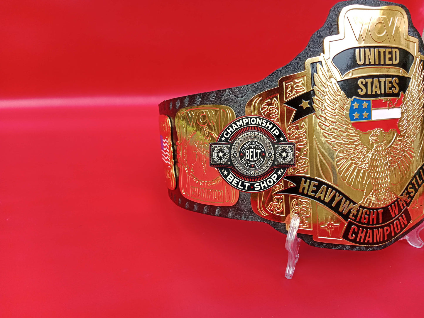 WCW United States Heavyweight Wrestling Championship Title Belt
