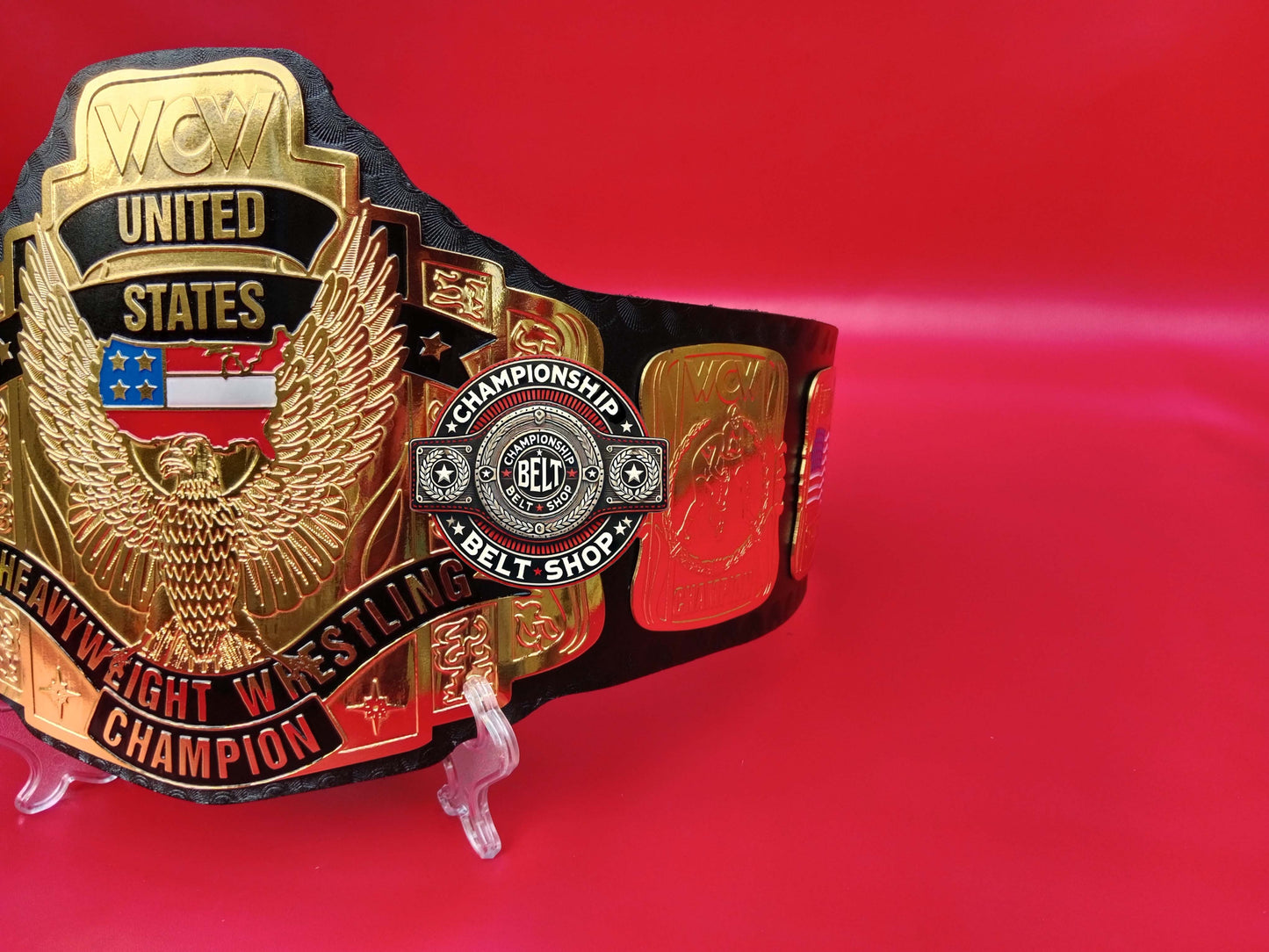 WCW United States Heavyweight Wrestling Championship Title Belt