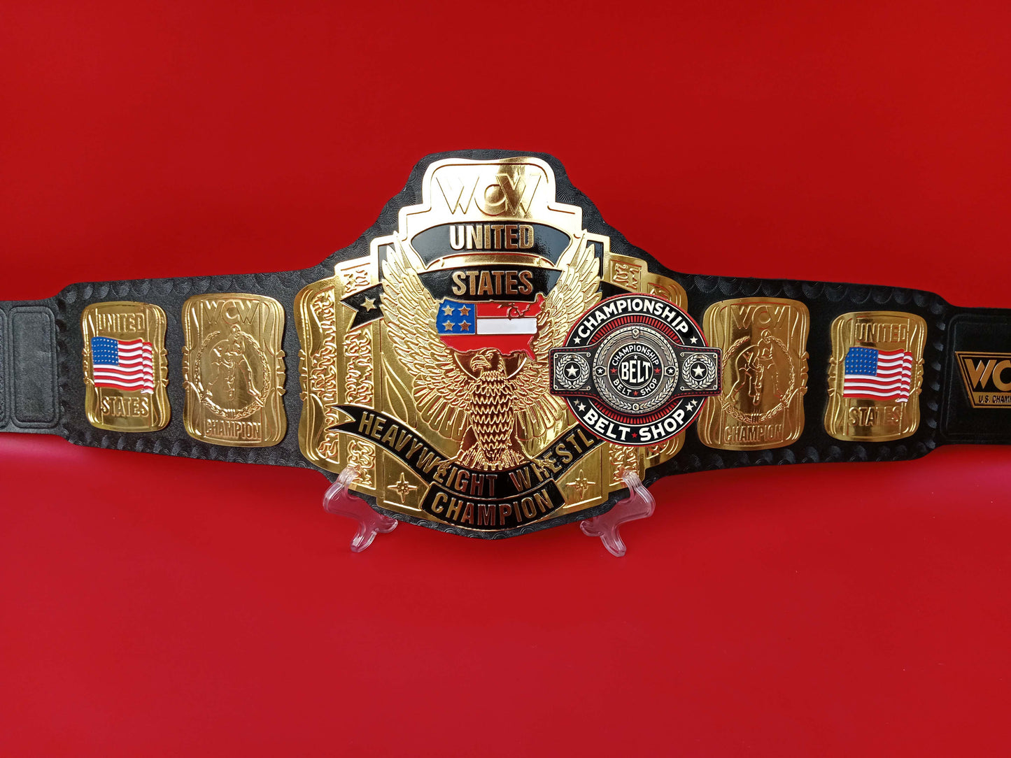 WCW United States Heavyweight Wrestling Championship Title Belt