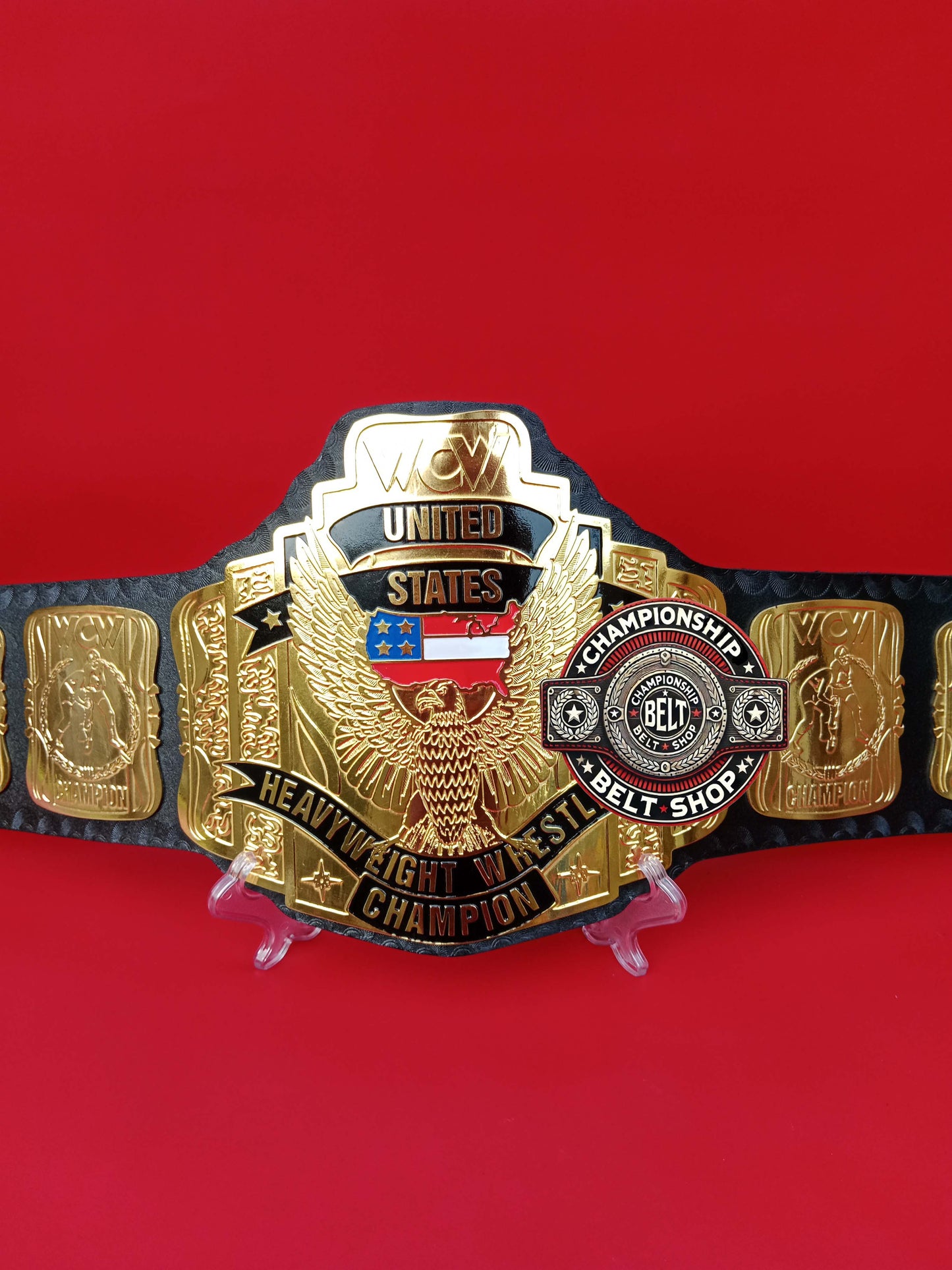 WCW United States Heavyweight Wrestling Championship Title Belt
