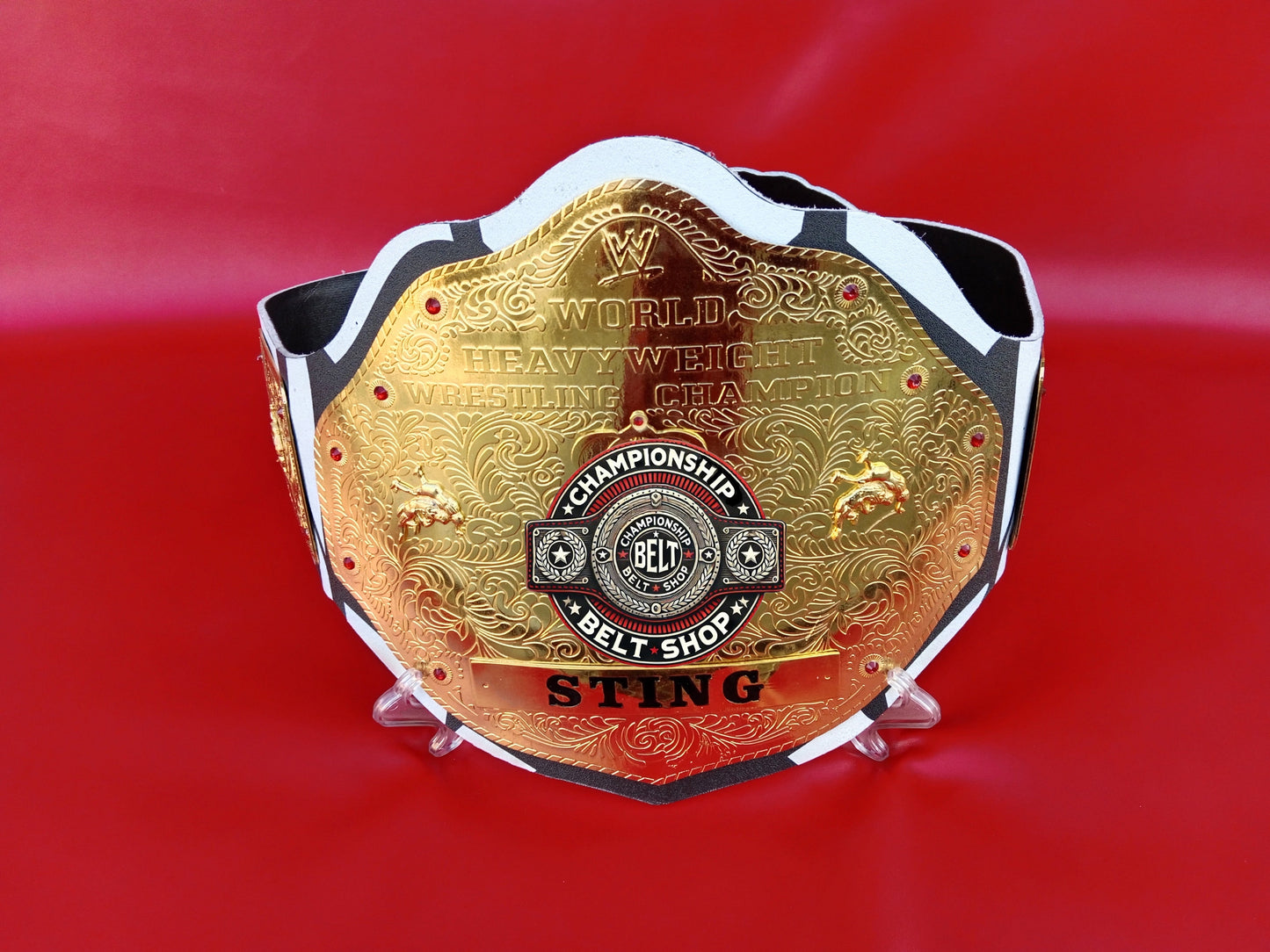 WWE Big Gold Sting Signature Series Championship Title Belt