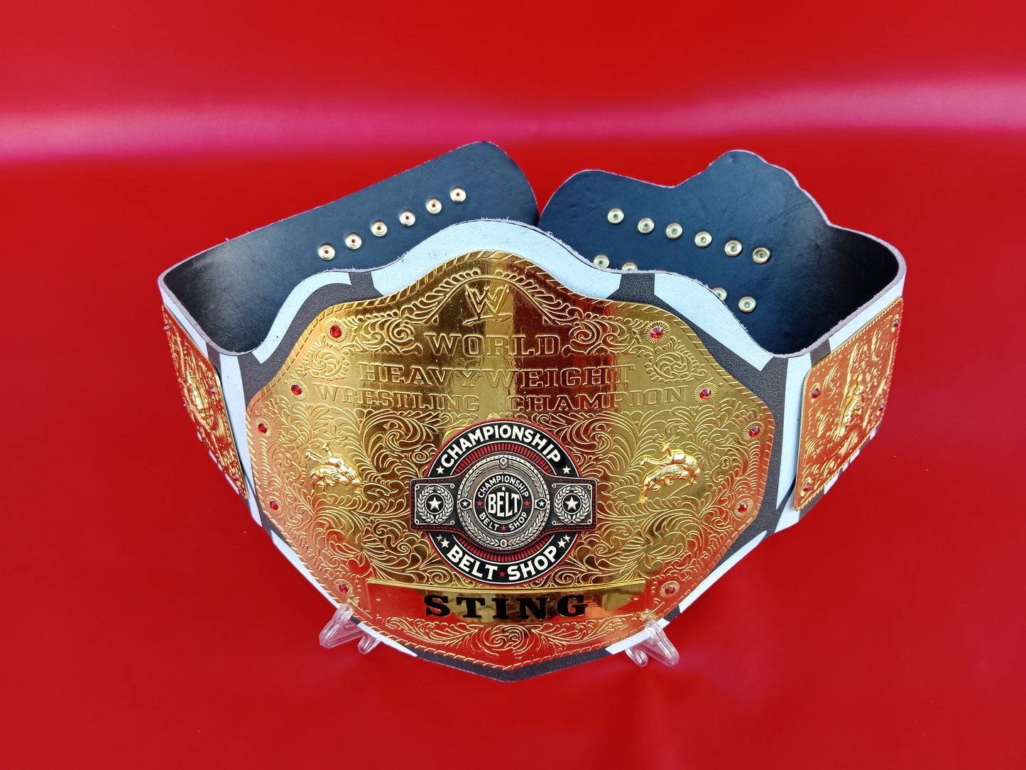 WWE Big Gold Sting Signature Series Championship Title Belt