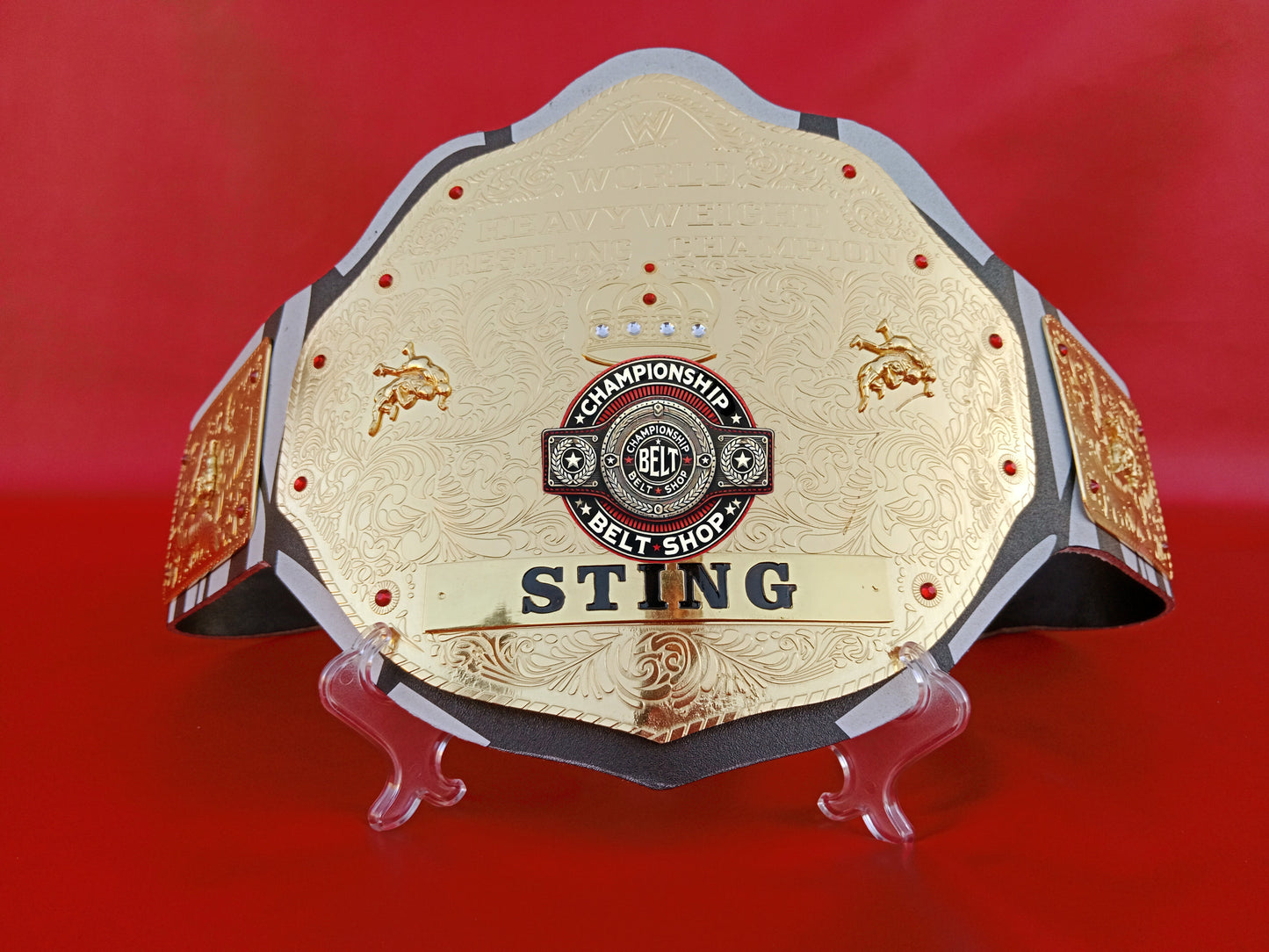 WWE Big Gold Sting Signature Series Championship Title Belt