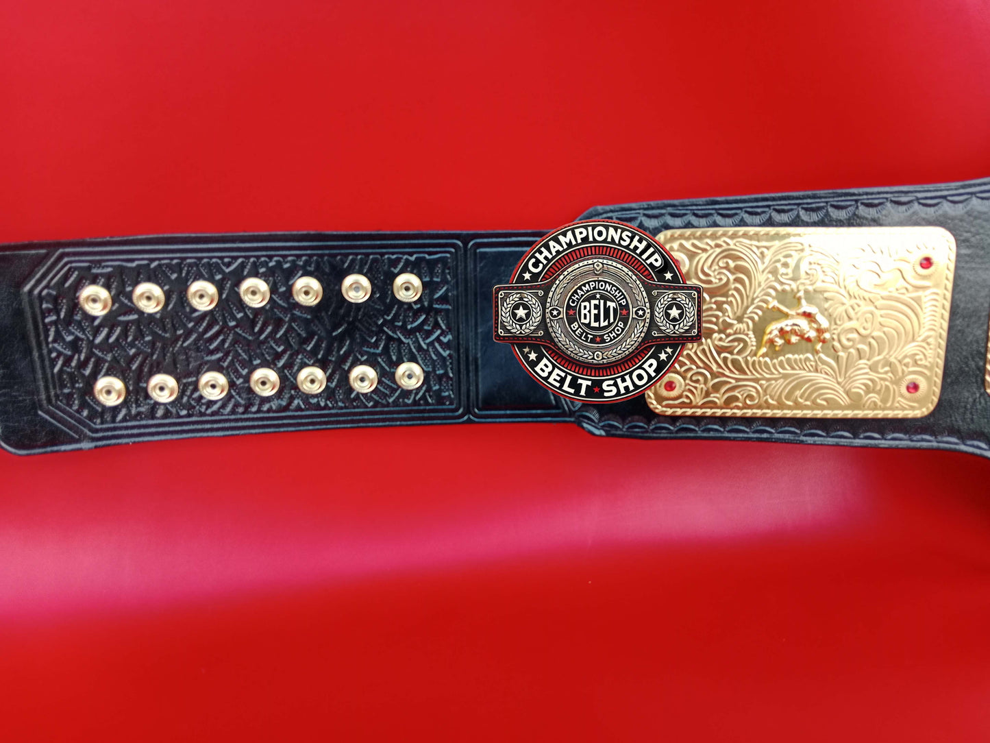 WWE Big Gold Undertaker Name Plate Championship Title Belt