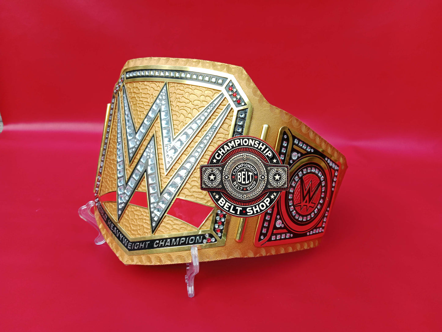 WWE Golden Universal Heavyweight Championship Title Belt