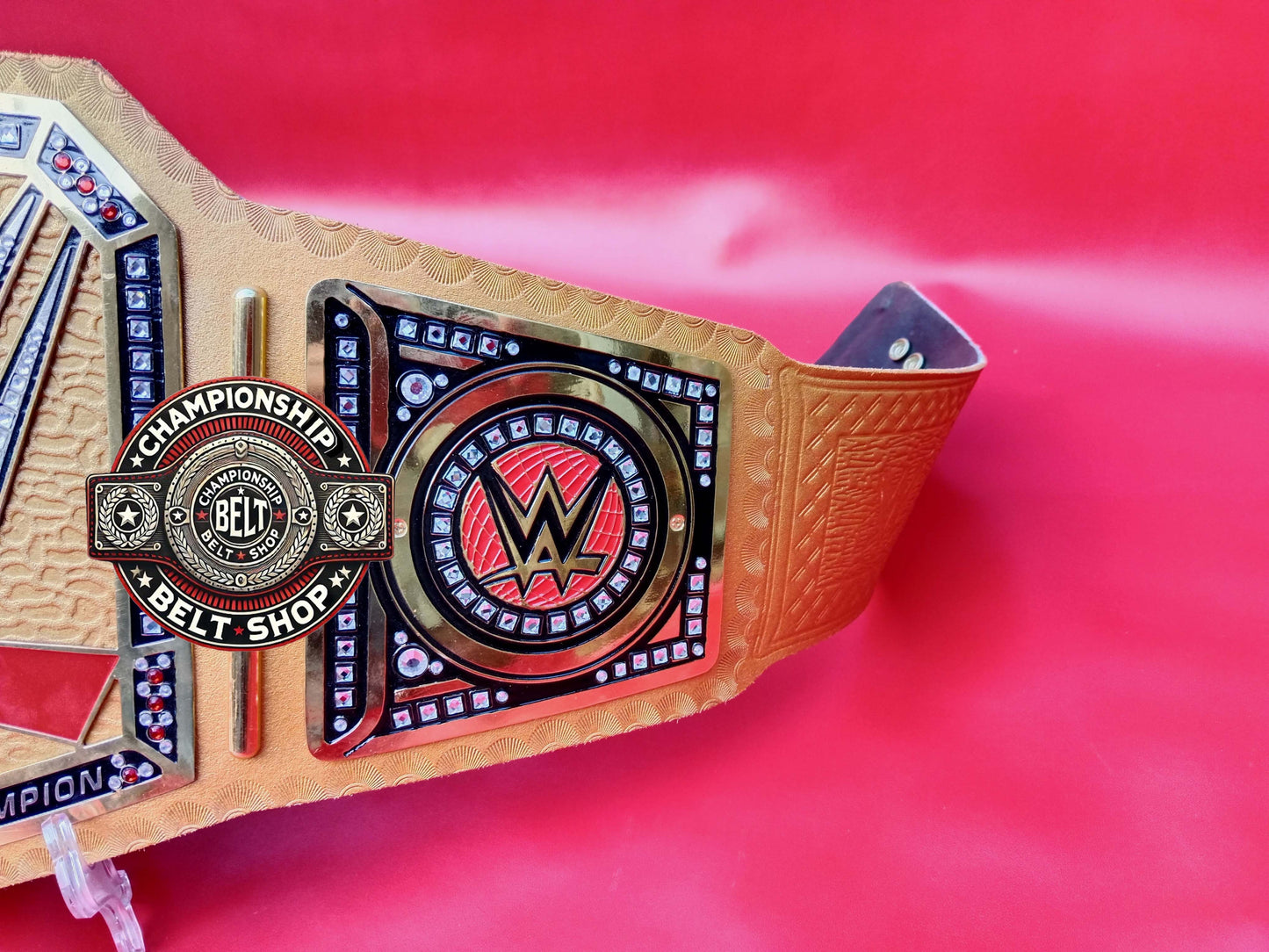 WWE Golden Universal Heavyweight Championship Title Belt