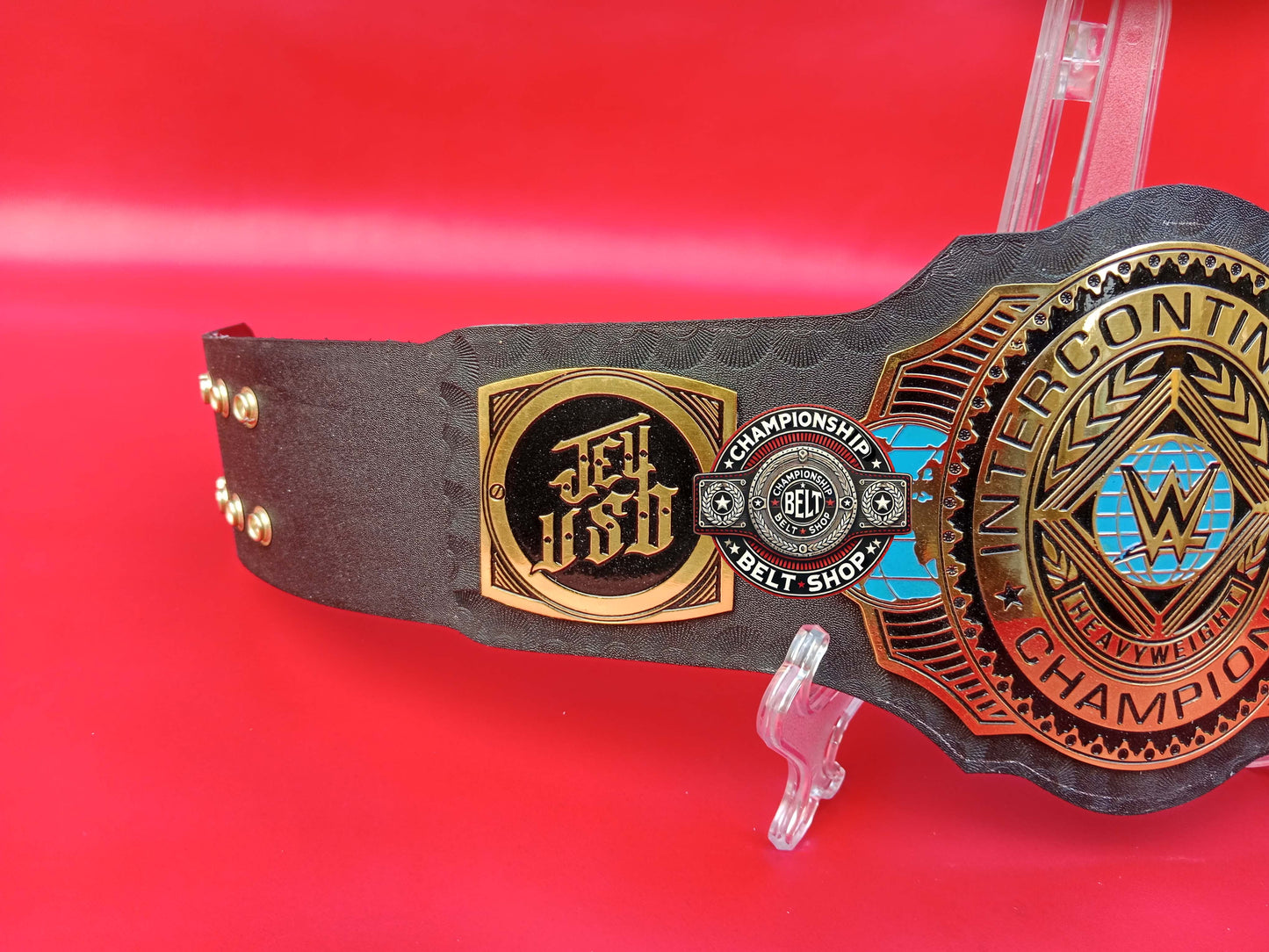 WWE IC JEY USO Championship Title Belt