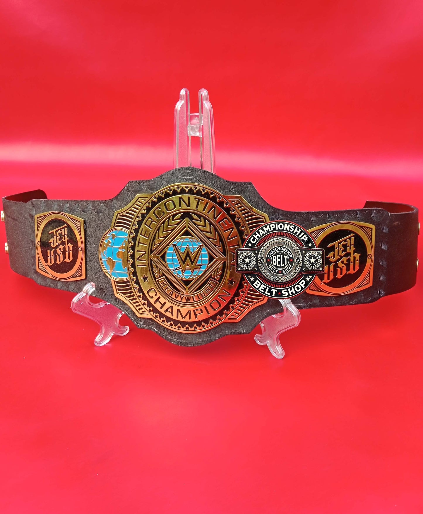 WWE IC JEY USO Championship Title Belt