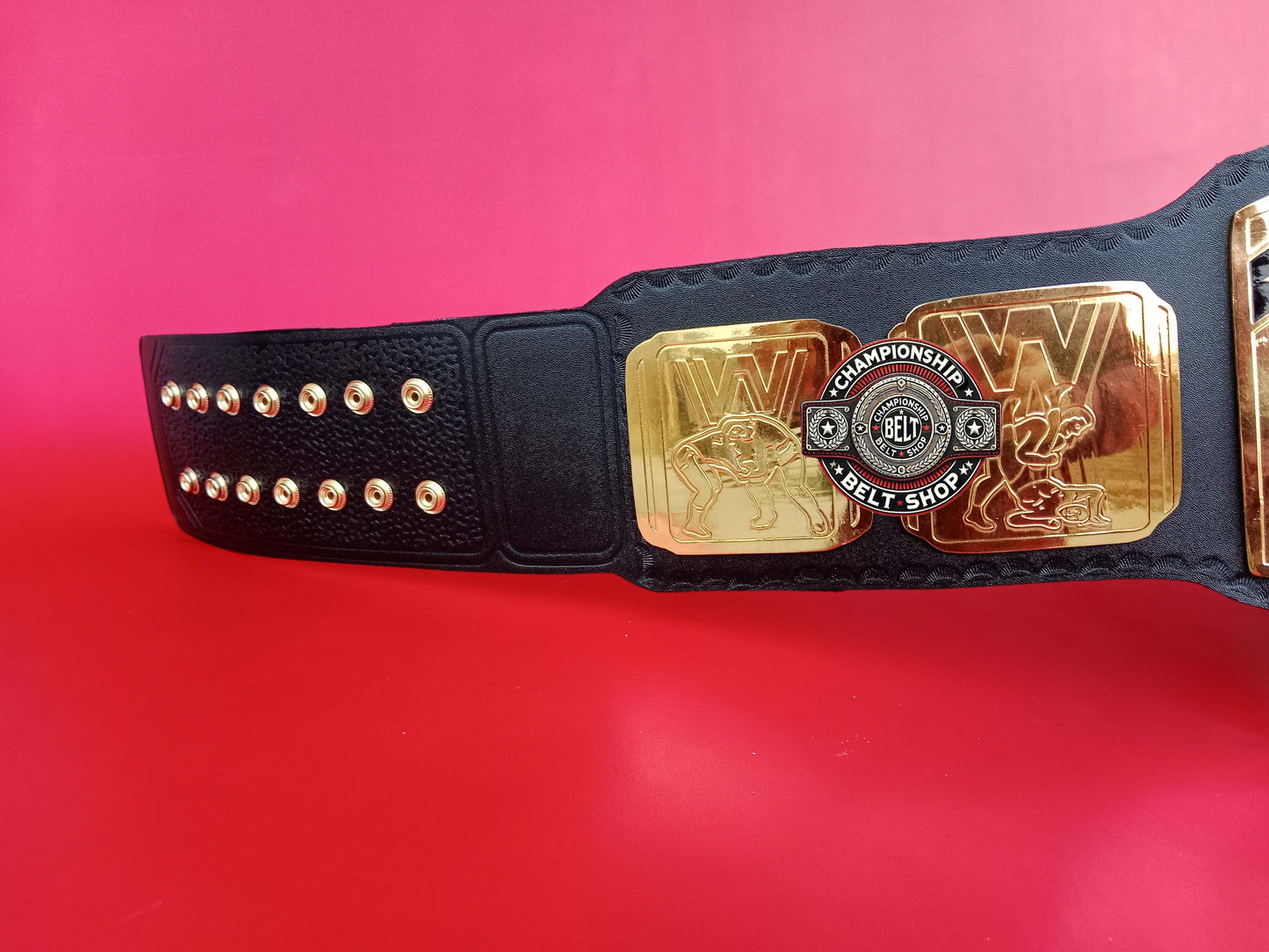 WWE Block Logo Intercontinental Championship Title Belt