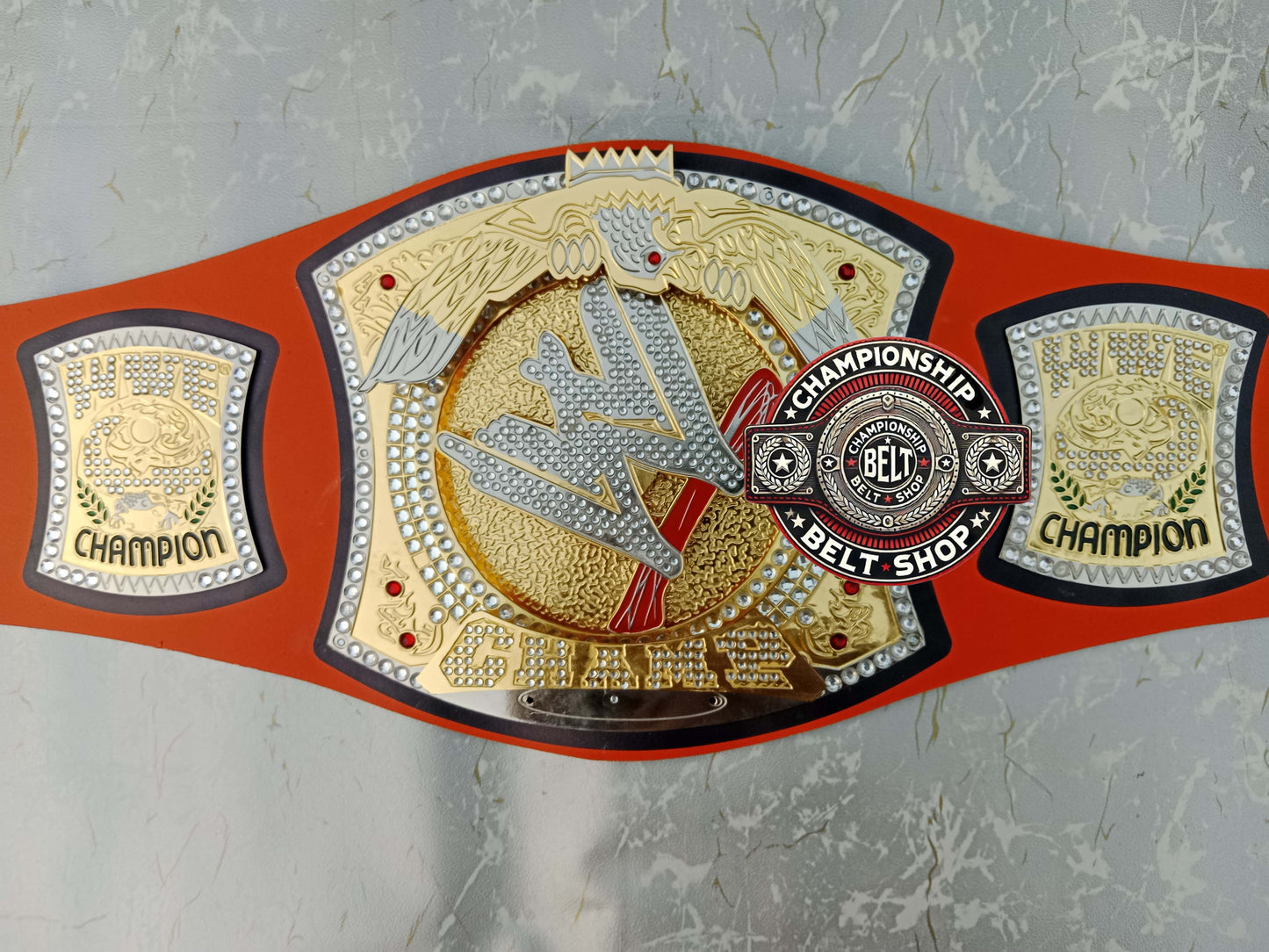 WWE John Cena Orange Championship Title Belt