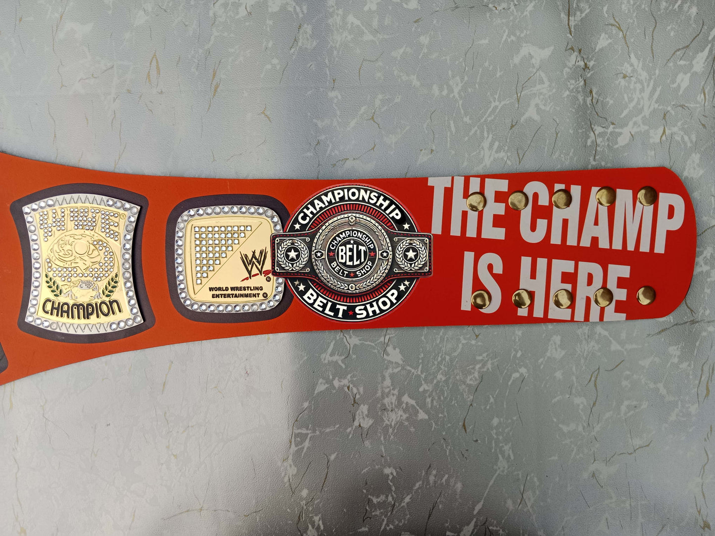 WWE John Cena Orange Championship Title Belt