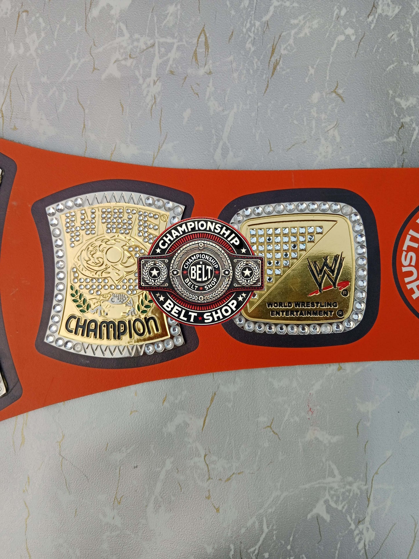 WWE John Cena Orange Championship Title Belt
