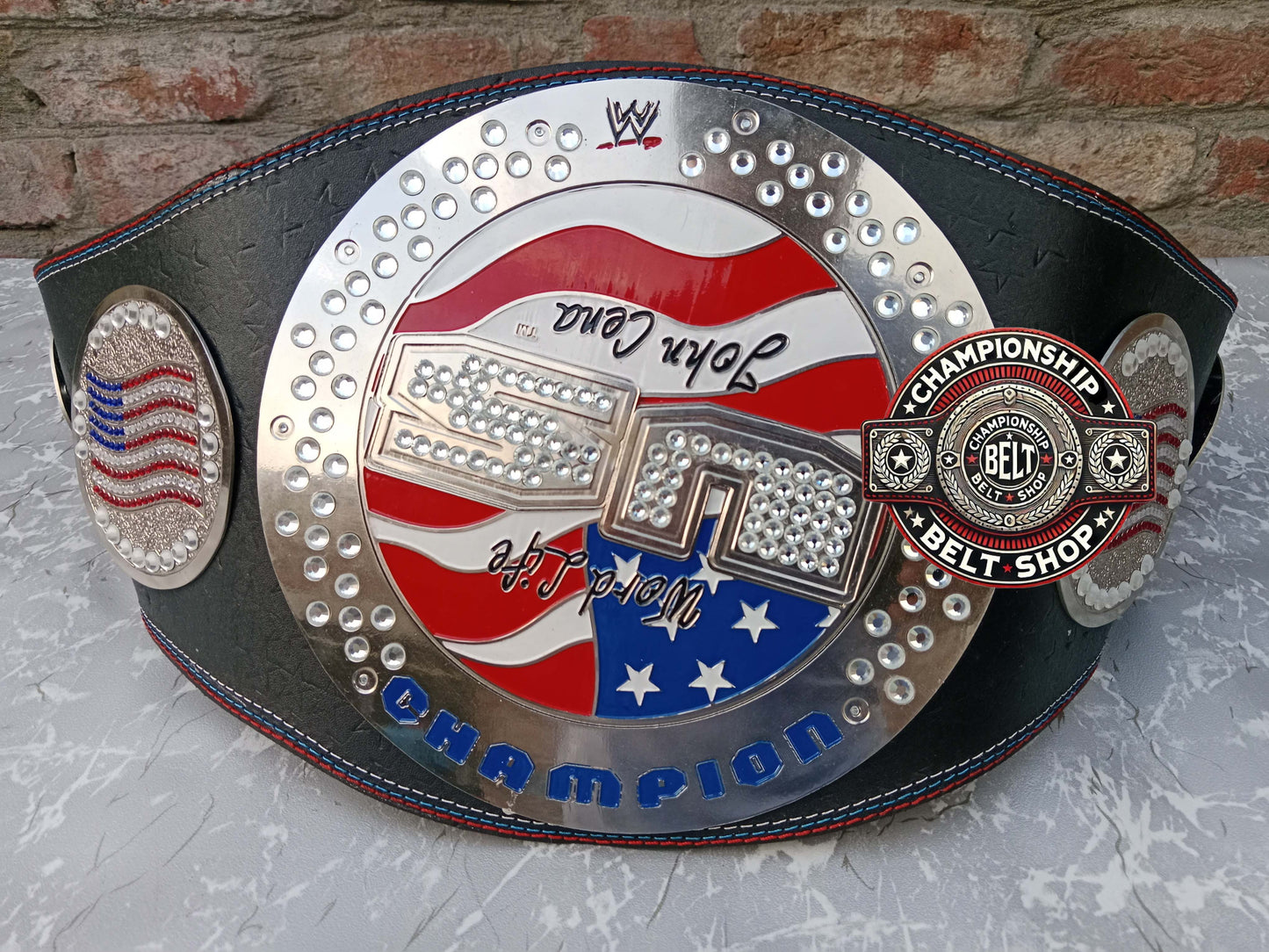 WWE US John Cena Championship Title Belt