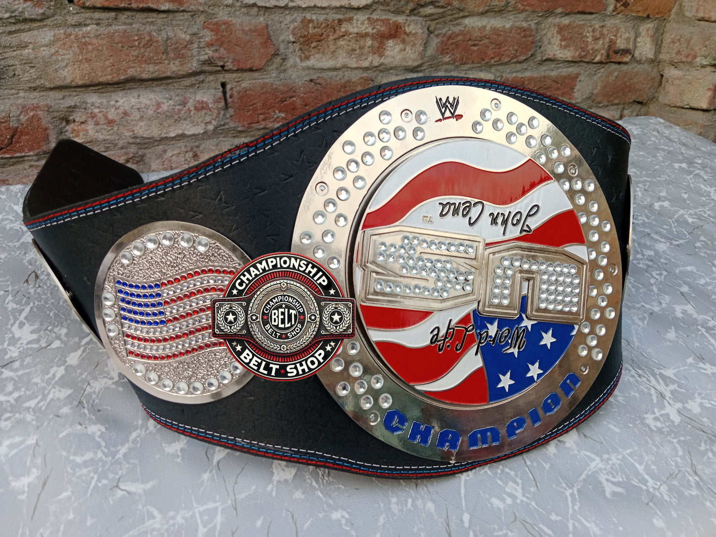 WWE US John Cena Championship Title Belt
