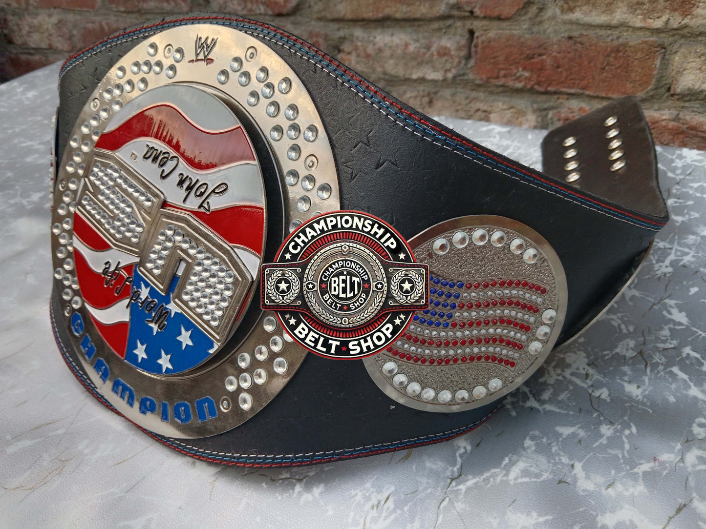 WWE US John Cena Championship Title Belt