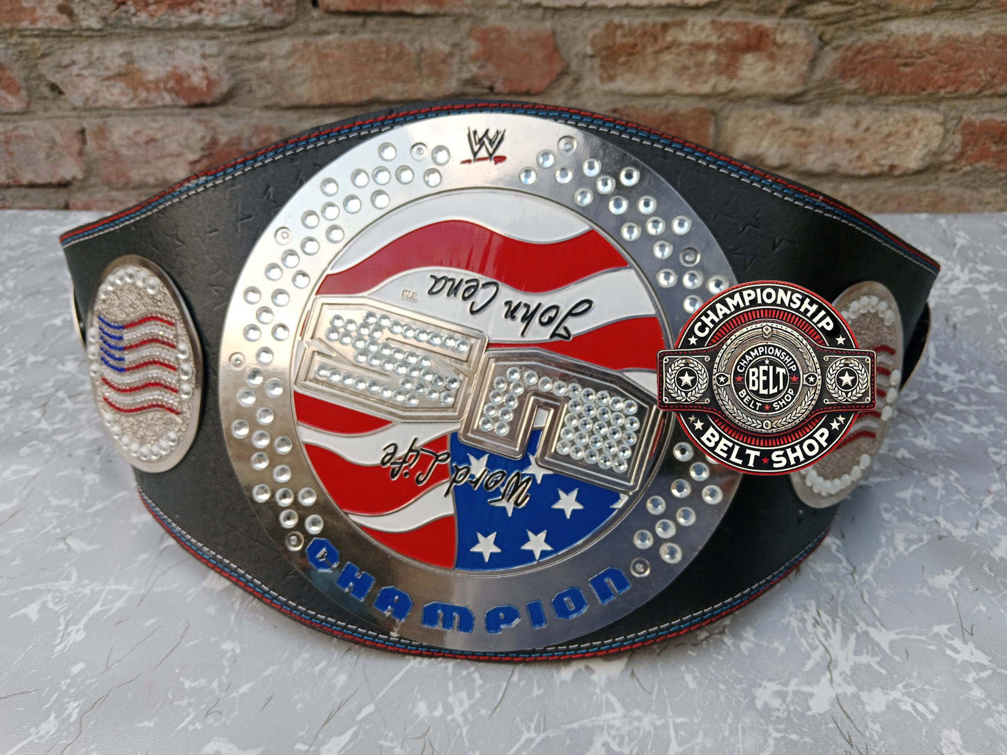WWE US John Cena Championship Title Belt