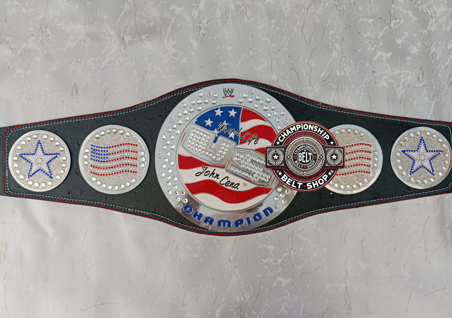 WWE US John Cena Championship Title Belt
