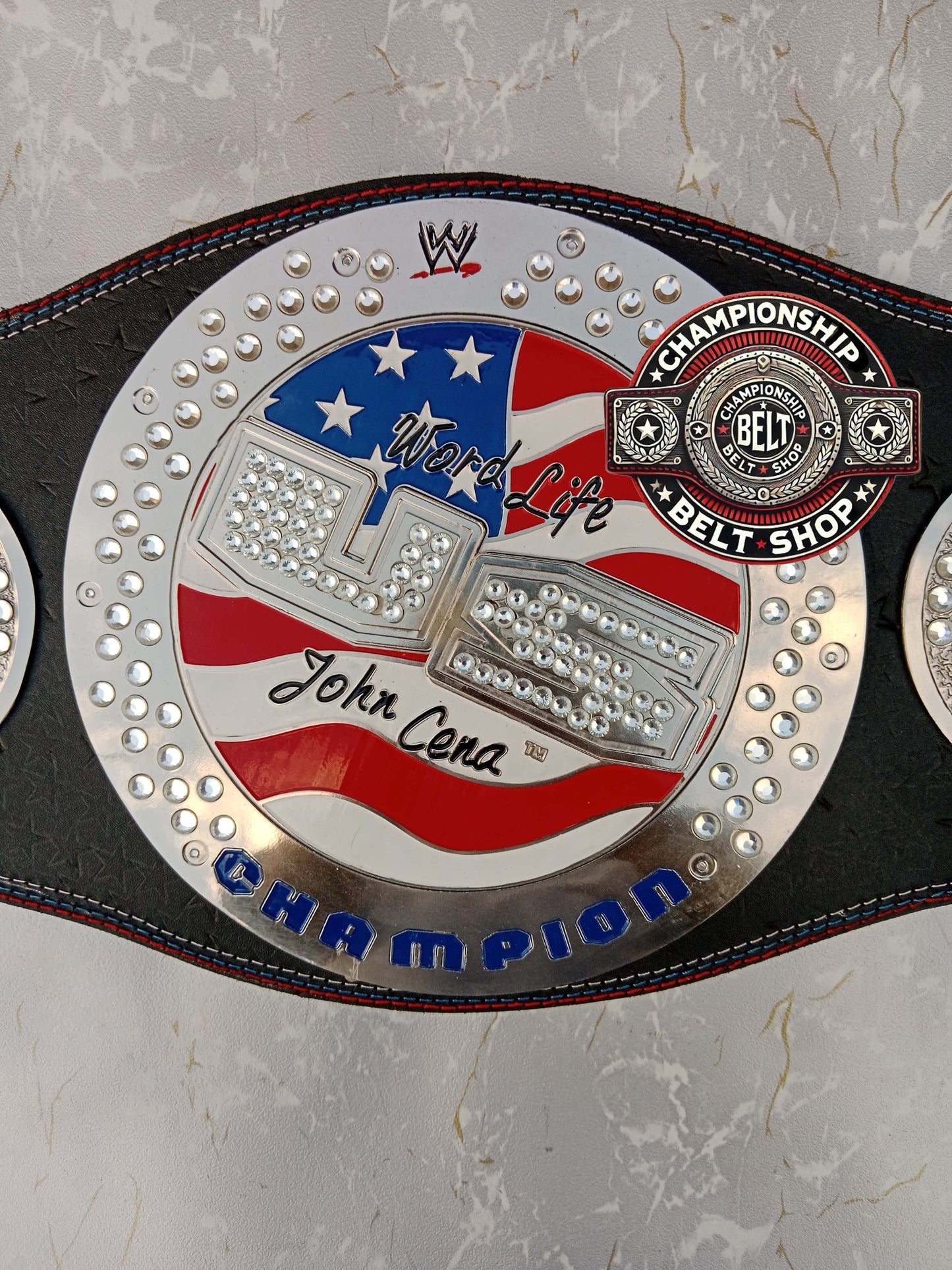 WWE US John Cena Championship Title Belt