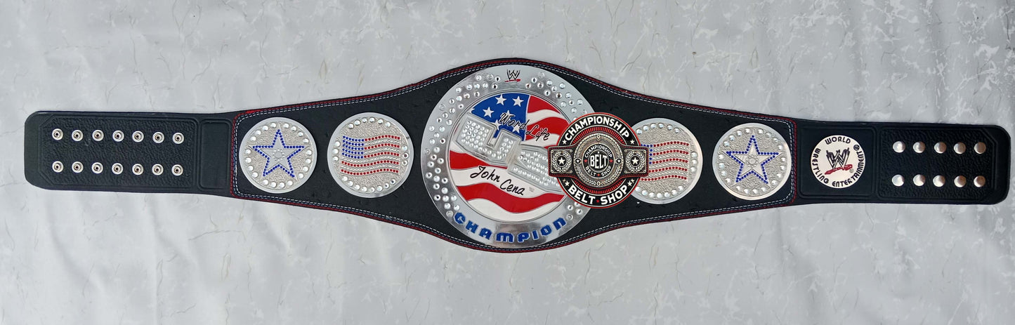 WWE US John Cena Championship Title Belt