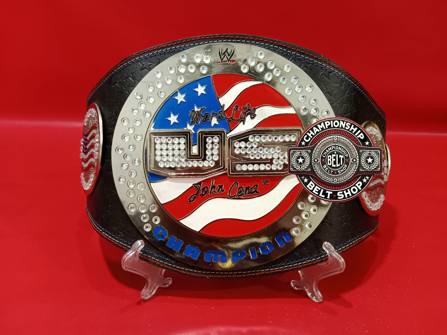 WWE US John Cena US Spinner Championship Belt