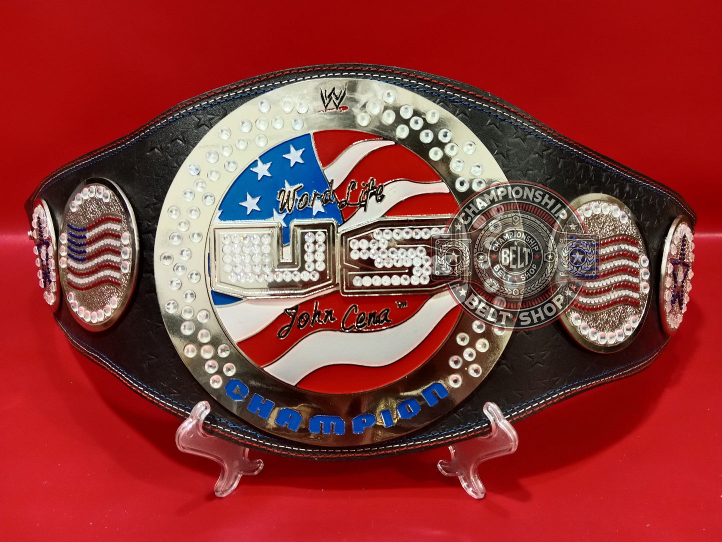 WWE US John Cena US Spinner Championship Belt