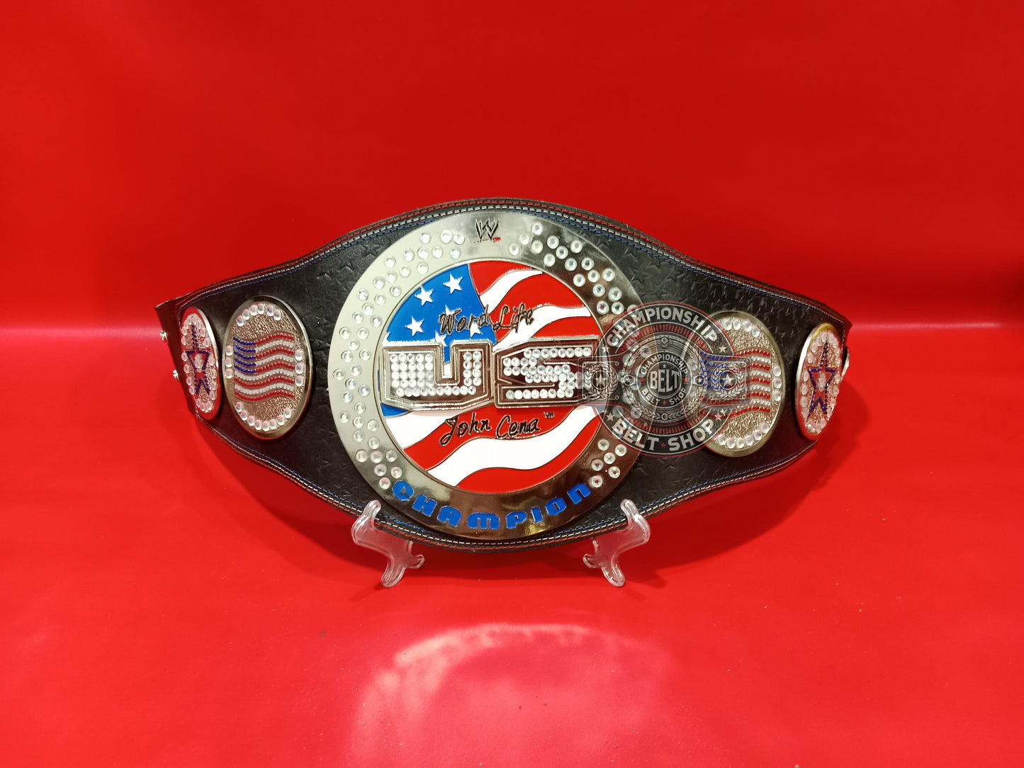 WWE US John Cena US Spinner Championship Belt