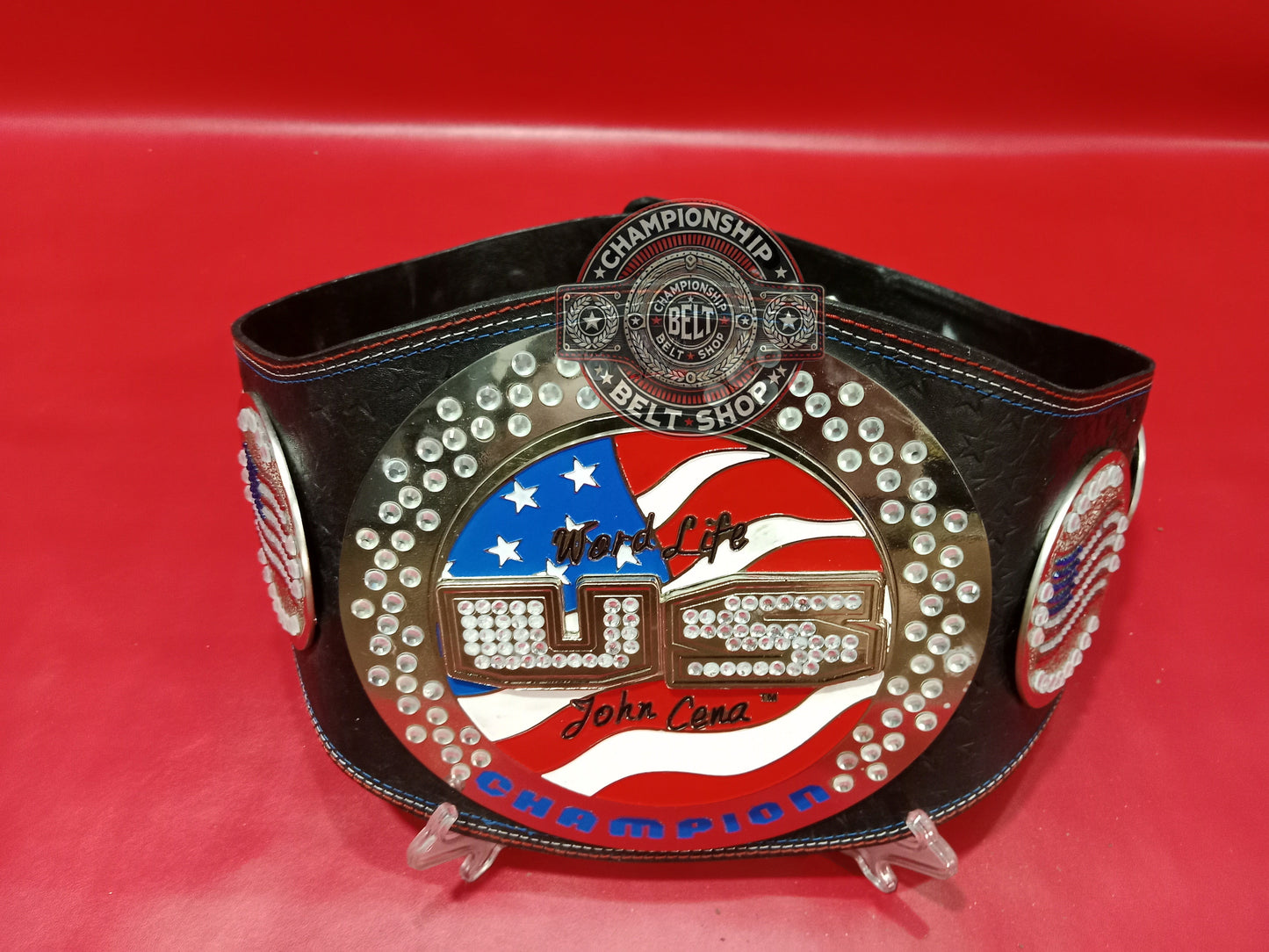 WWE US John Cena US Spinner Championship Belt