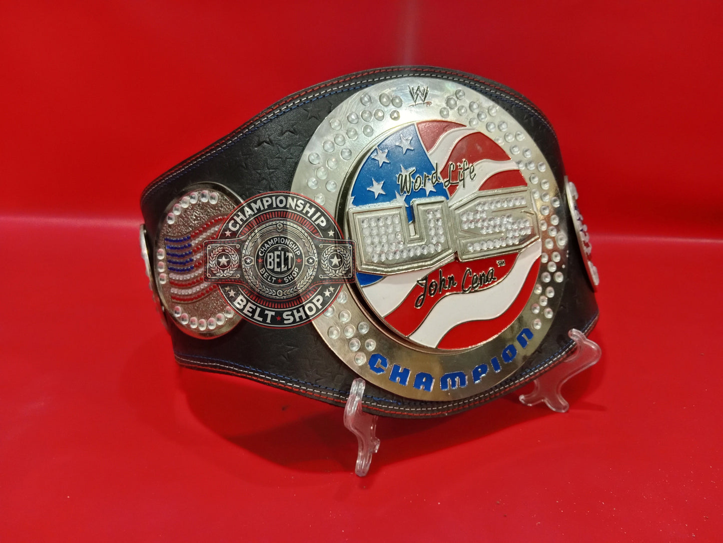 WWE US John Cena US Spinner Championship Belt