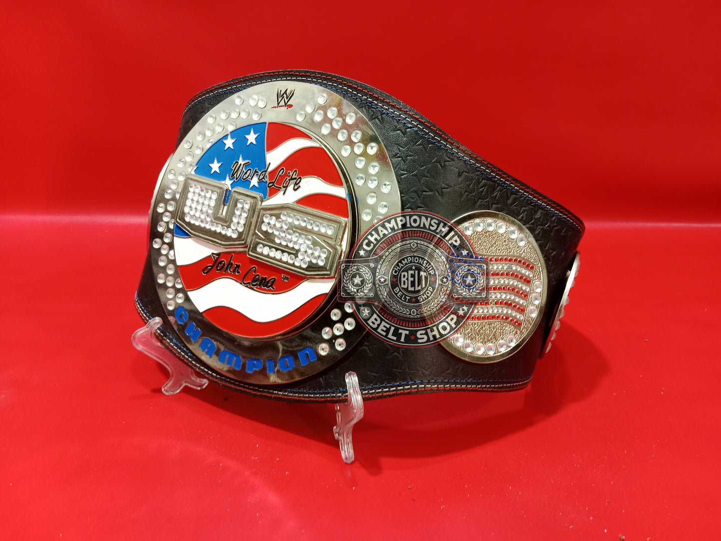 WWE US John Cena US Spinner Championship Belt
