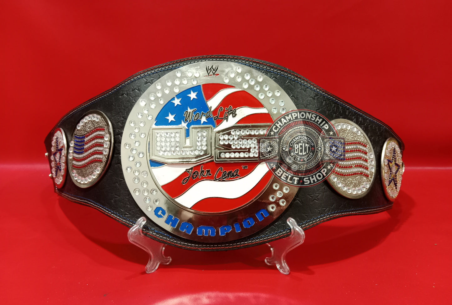 WWE US John Cena US Spinner Championship Belt