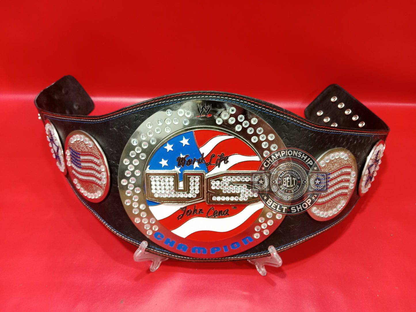 WWE US John Cena US Spinner Championship Belt