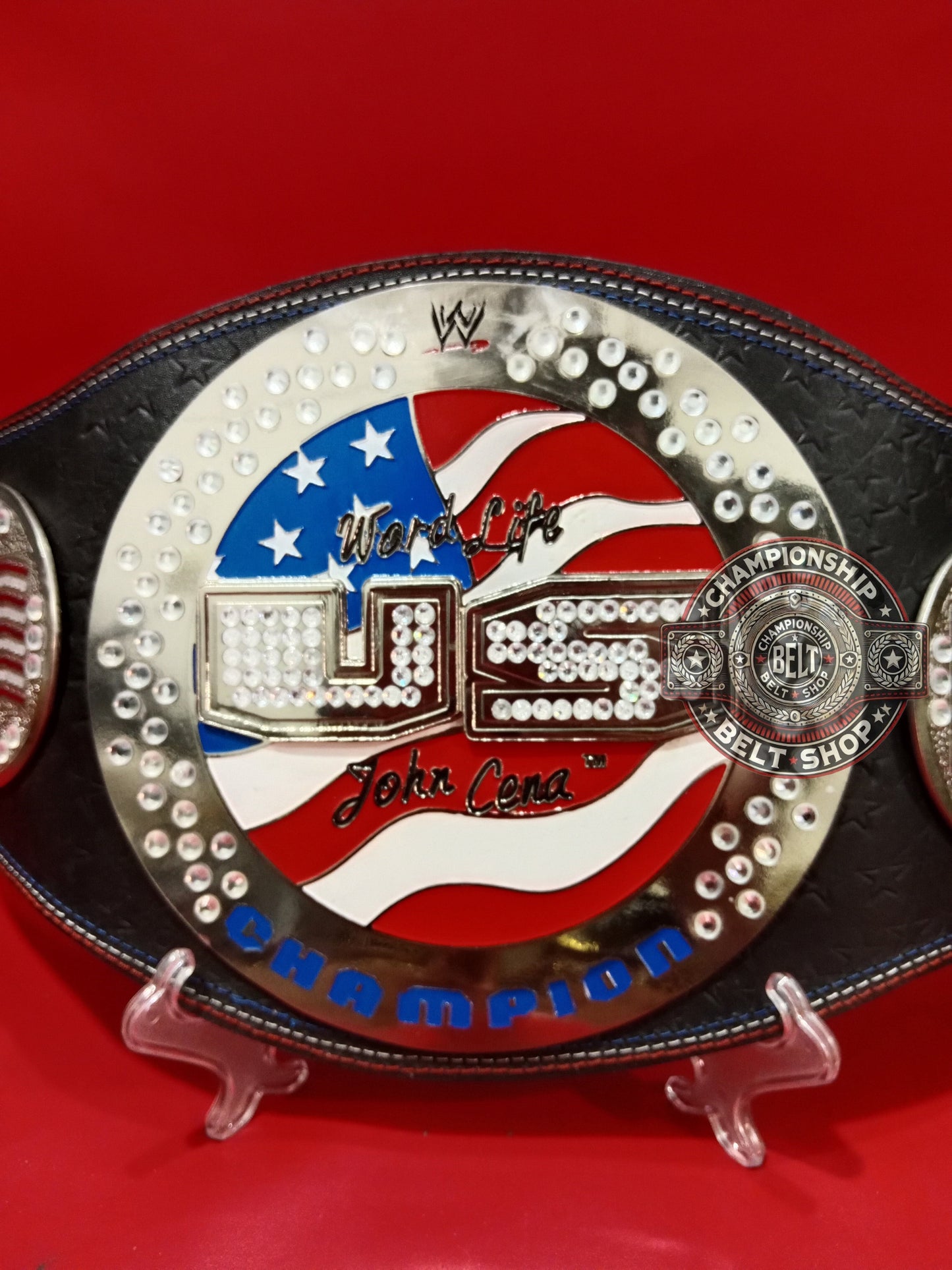 WWE US John Cena US Spinner Championship Belt