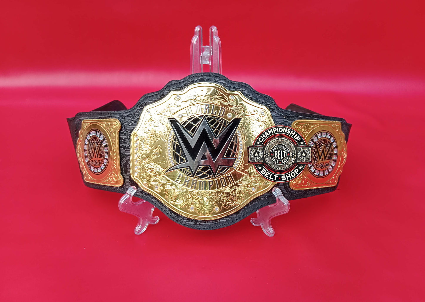 WWE World Heavyweight Black Strap Championship Title Belt
