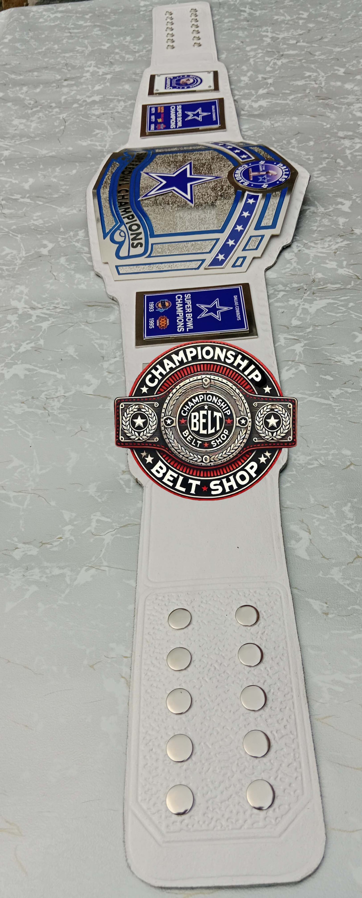 WWE NFL Dallas Cowboys Championship Title Belt