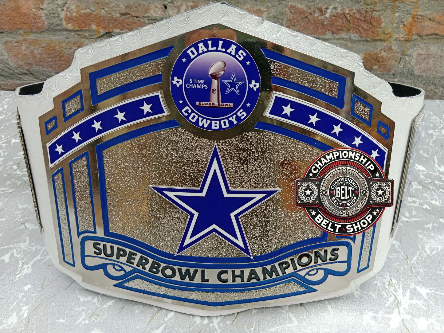 WWE NFL Dallas Cowboys Championship Title Belt