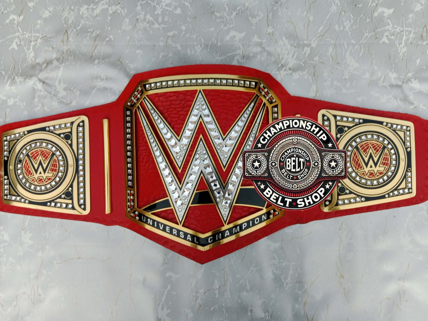WWE Red Universal Championship Title Belt