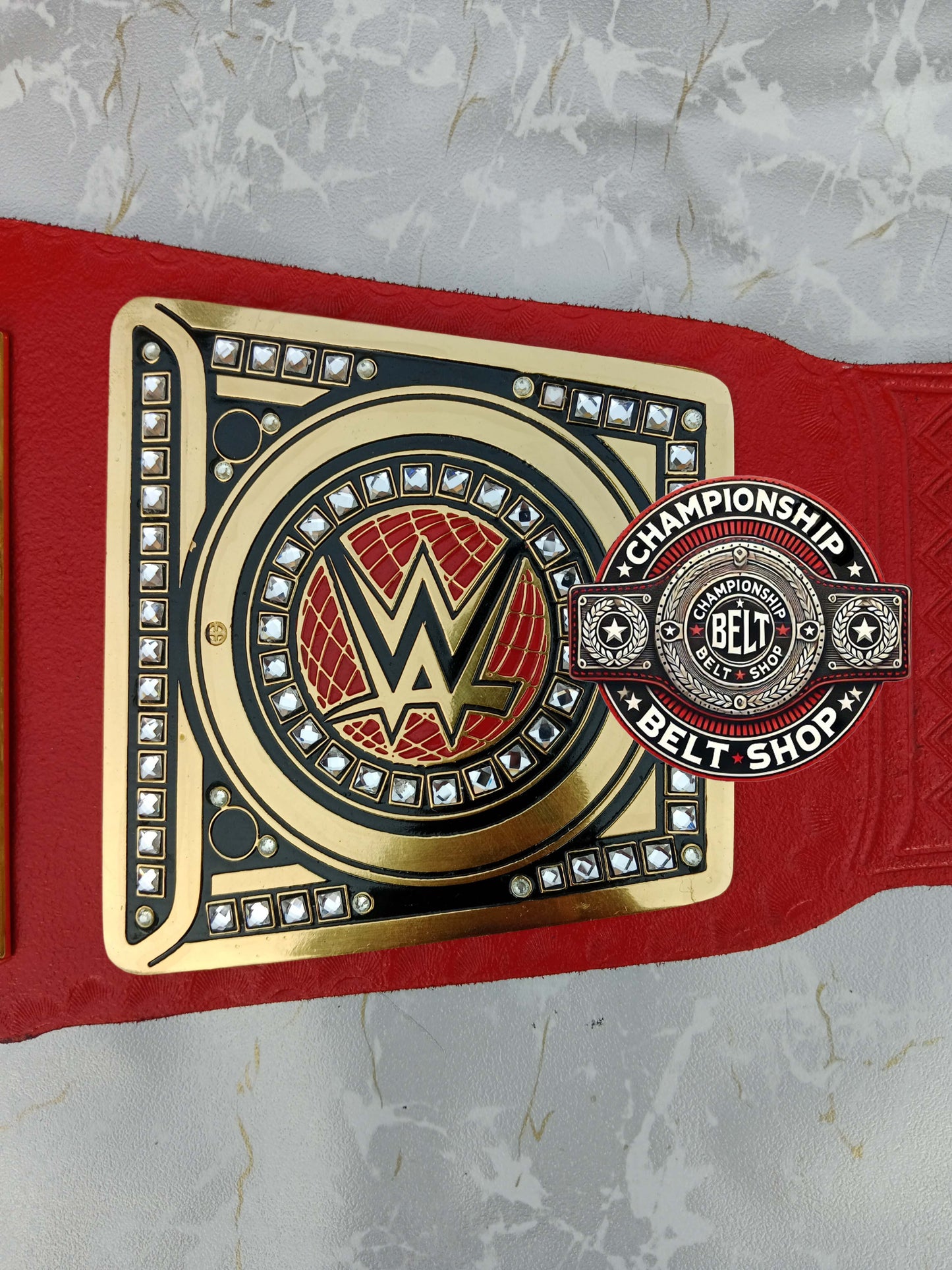 WWE Red Universal Championship Title Belt