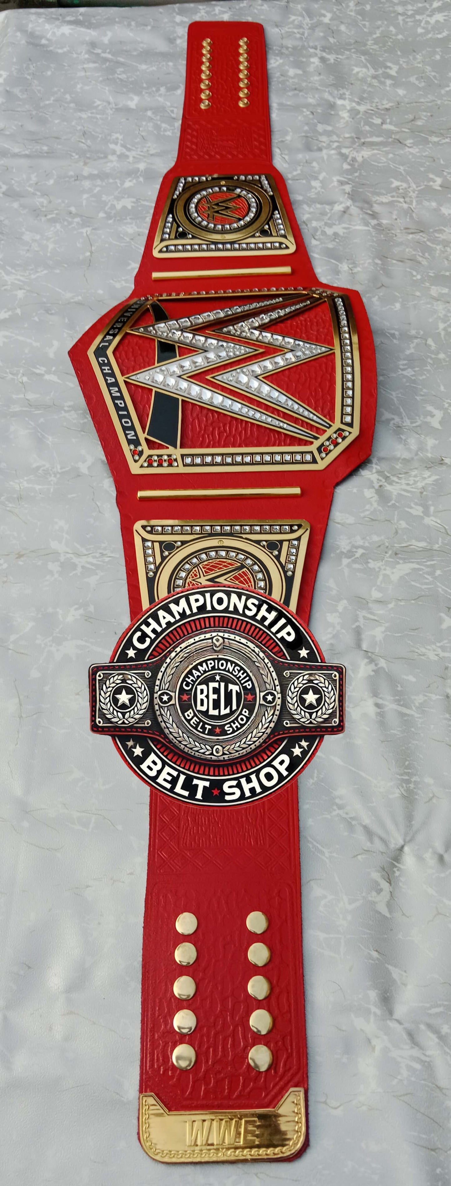 WWE Red Universal Championship Title Belt