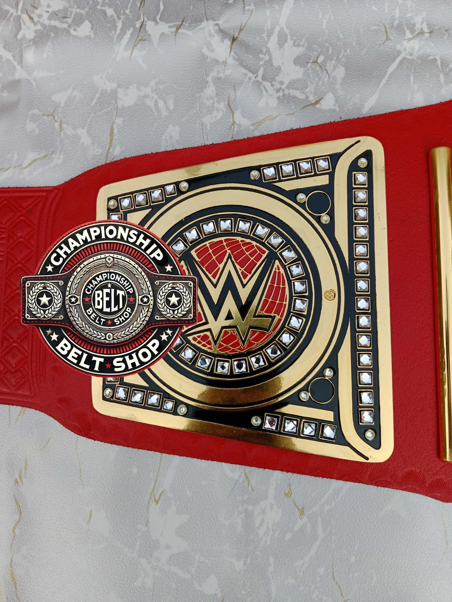 WWE Red Universal Championship Title Belt