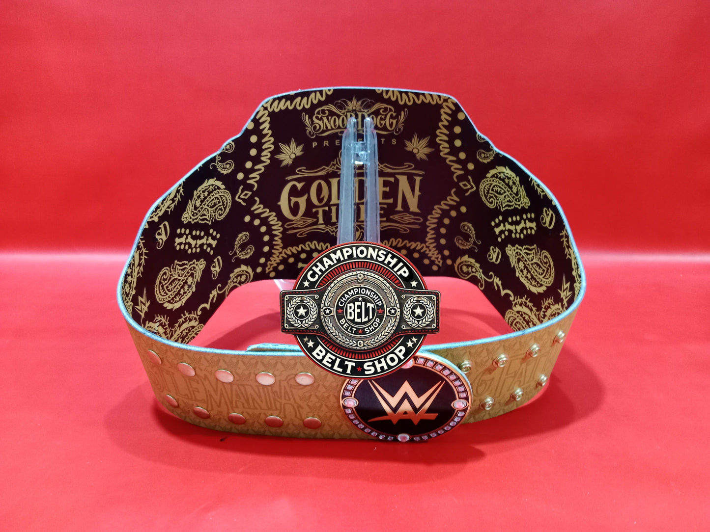 WWE WrestleMania 39 x Snoop Dog Championship Title Belt