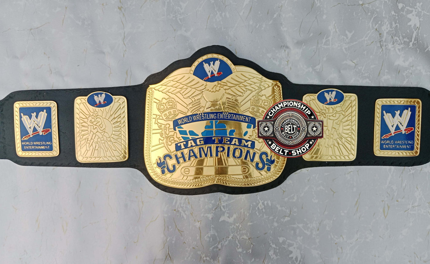 WWE Tag Team World Wrestling Fedration Championship Title Belt