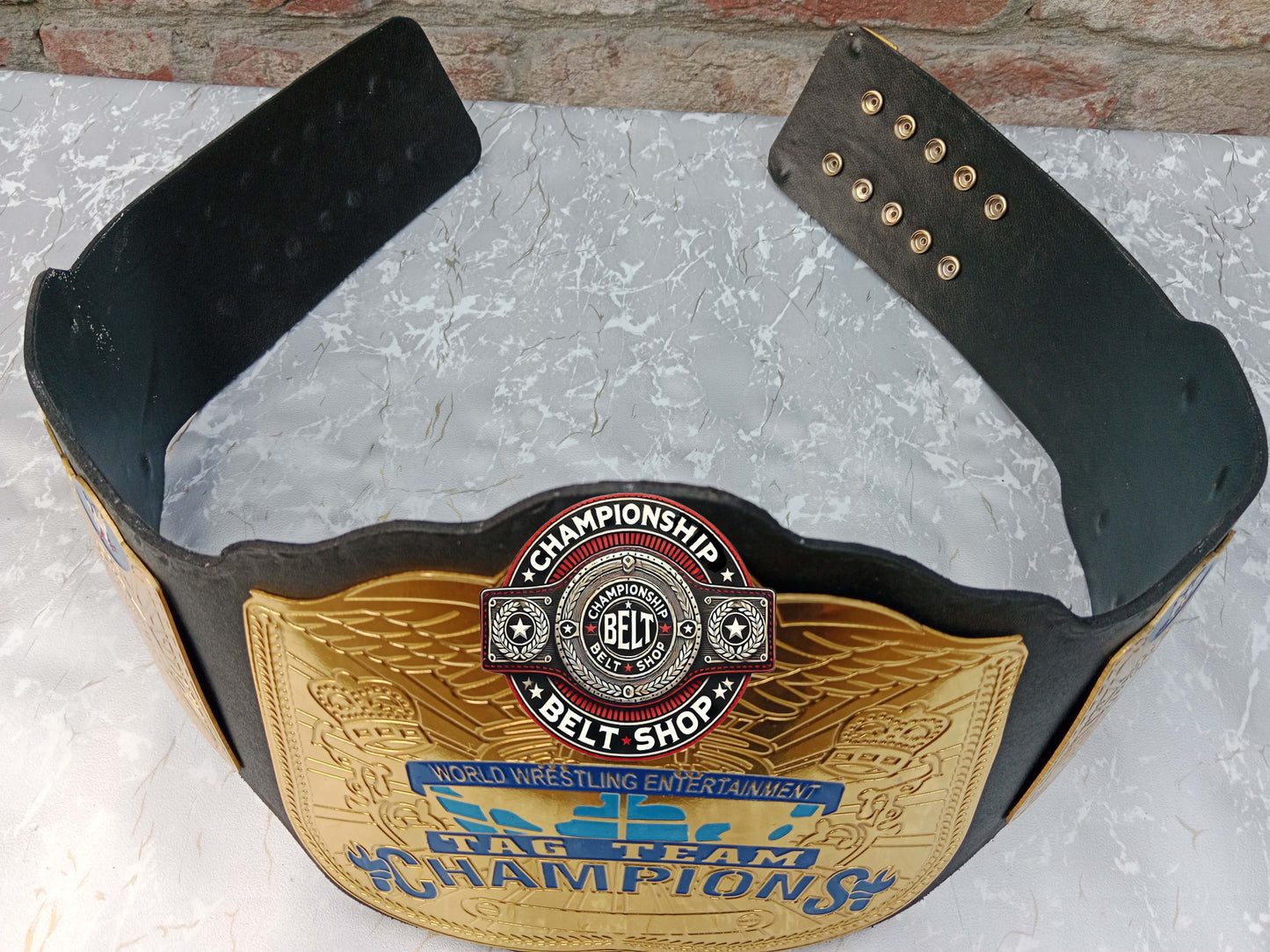 WWE Tag Team World Wrestling Fedration Championship Title Belt