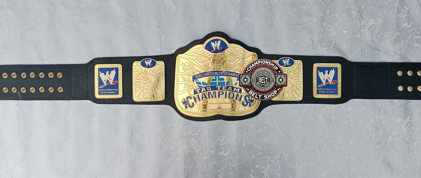 WWE Tag Team World Wrestling Fedration Championship Title Belt