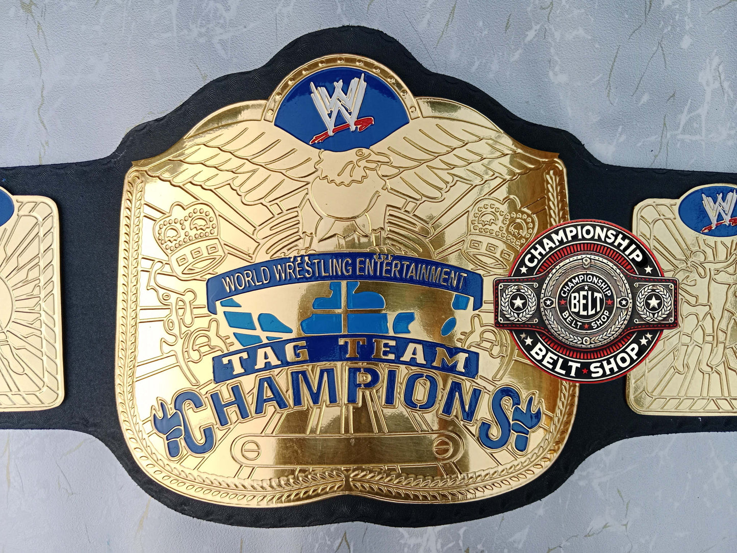 WWE Tag Team World Wrestling Fedration Championship Title Belt