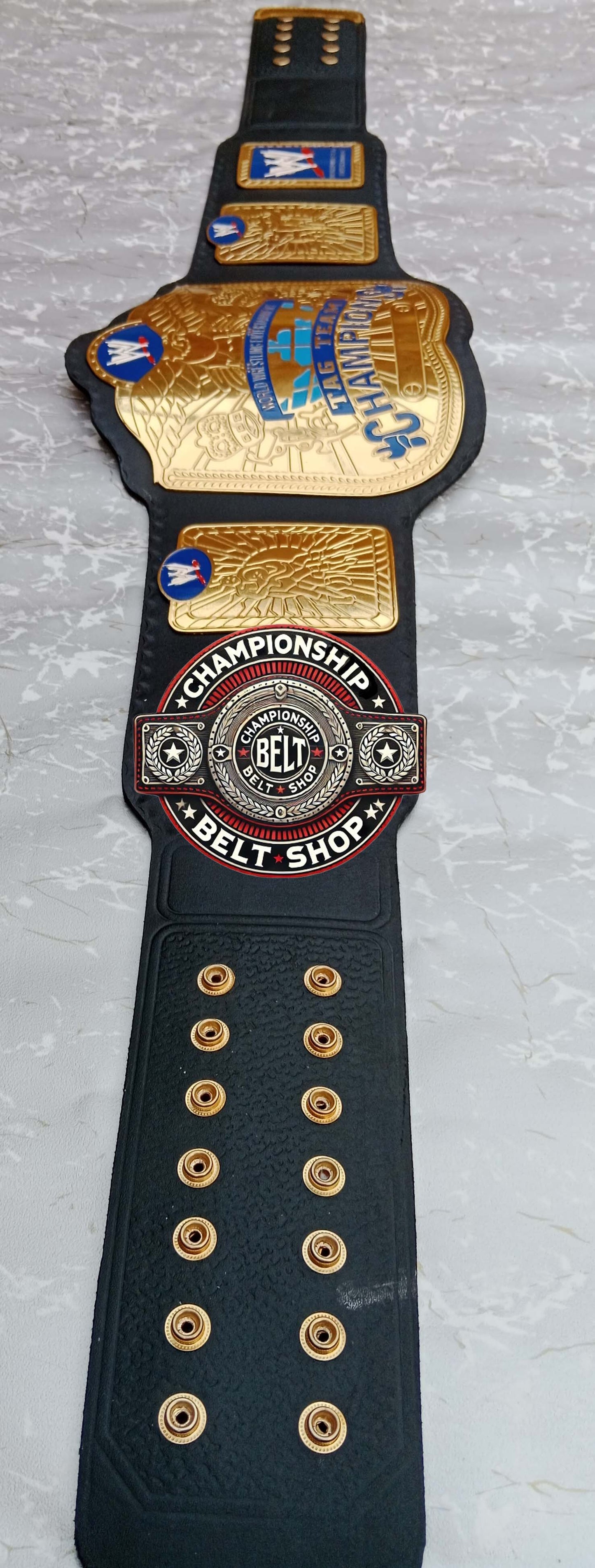 WWE Tag Team World Wrestling Fedration Championship Title Belt