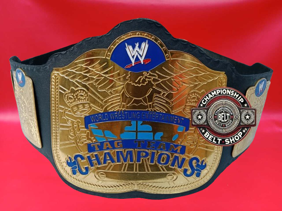 WWE Tag Team World Wrestling Fedration Championship Title Belt