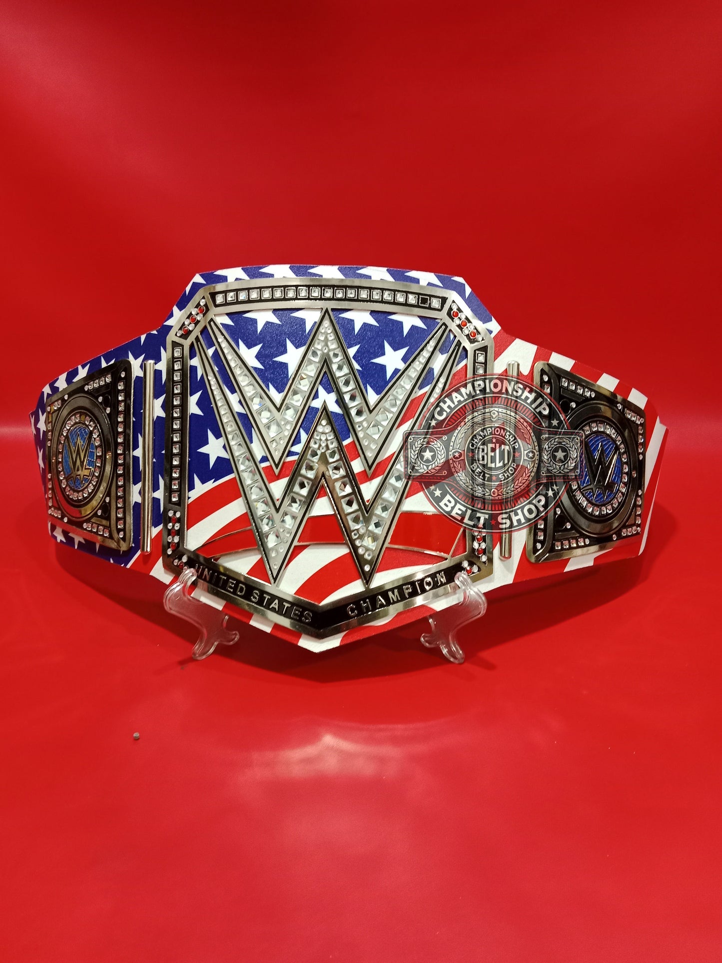 WWE United States Flag Universal Championship Title Belt