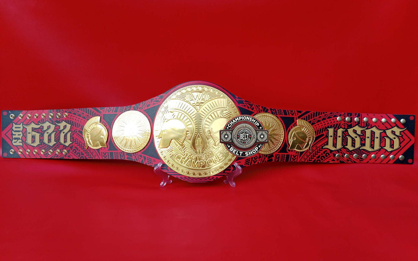 WWE USO Tag Team Championship Title Belt