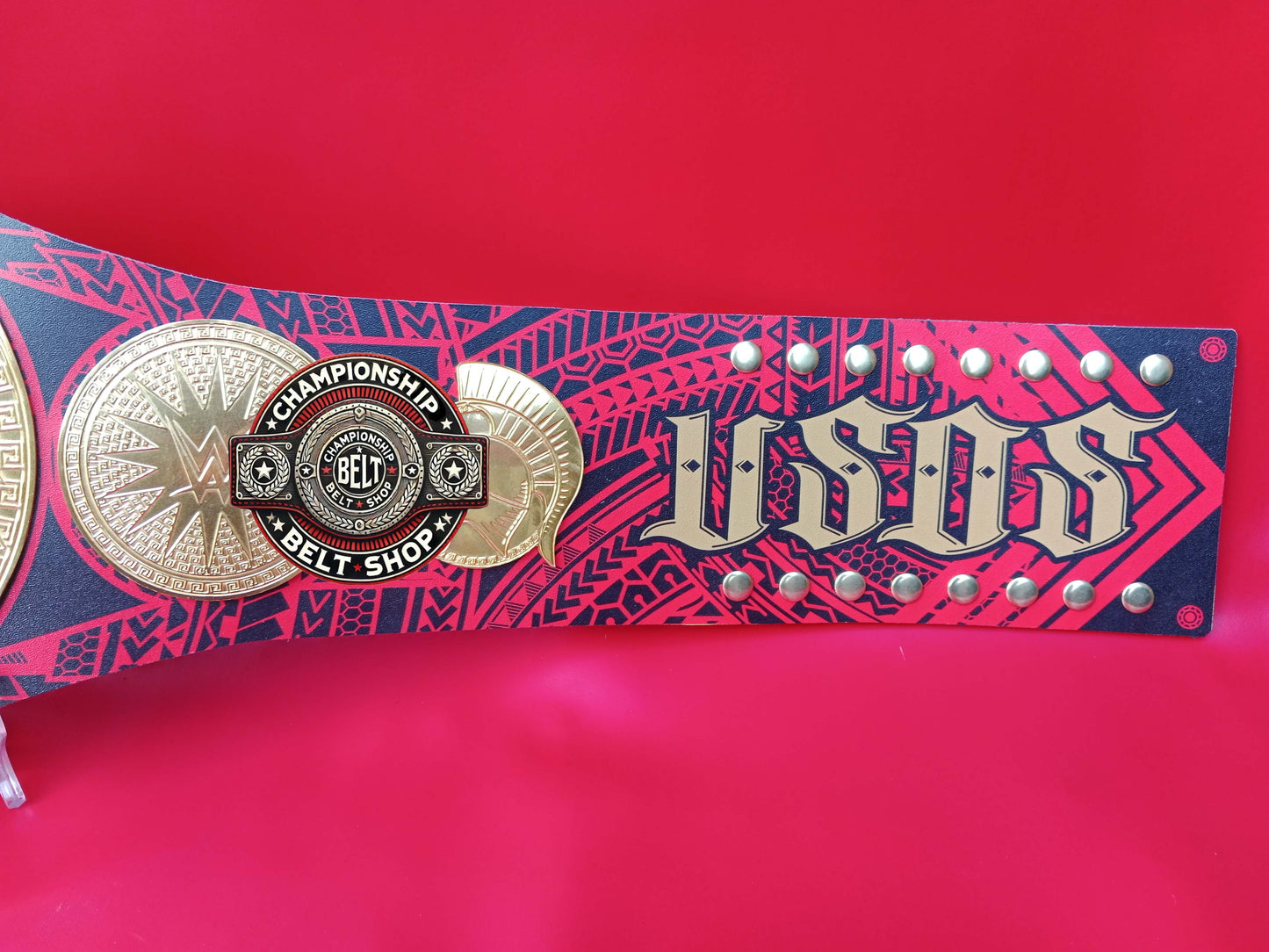 WWE USO Tag Team Championship Title Belt